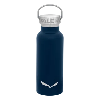 SALEWA - VALSURA 0,45L ISOLIERTE EDELSTAHL FLASCHE - Blau (Gr.UNI)