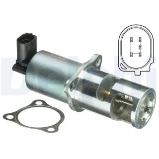Delphi AGR-Ventil Dacia Opel Renault 1,9