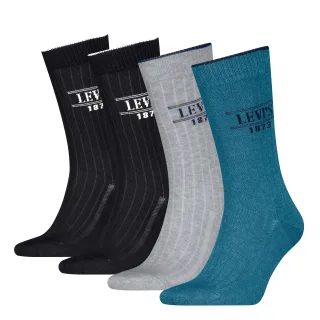 Levis Socken "LEVIS REG CUT RIB LOGO 4P ECOM" 4 Stk. tlg.