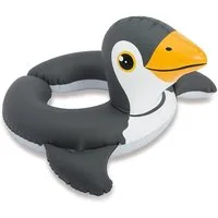 Intex Badespielzeug Wasser Spielring mit Tierkopf - Aufblasbarer (1-tlg), Kinder-Schwimmring / Schwimmreifen