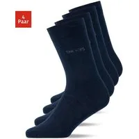SNOCKS Businesssocken Business Socken (4-Paar) aus Bio-Baumwolle, für jeden Anzug geeignet