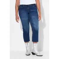 Angel of Style Regular-fit-Jeans 7/8-Jeans Claire Stretchkomfort geschnittener Saum