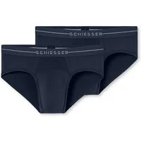 Schiesser Rioslip Cotton Flex (2er Pack) Baumwollmischung, ohne störende Seitennähte, superweich