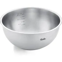 Fissler Schüssel Fissler Essential® Edelstahl-Schüssel, Edelstahl 18/10, mit integrierter Mess-Skala, stapelbar für platzsparende Aufbewahrung