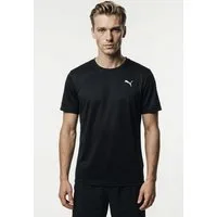 PUMA Trainingsshirt M TAD ESSENTIAL POLY TEXTURE TEE Trainings-T-Shirt, mit Rundhalsausschnitt, mit Kurzarm