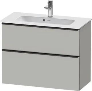 Duravit D-Neo Waschtischunterbau wandhängend Betongrau Matt 810x372x625 mm - DE43690BD070000 DE43690BD070000
