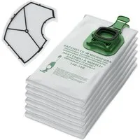 VIOKS Staubsaugerbeutel + Motorfilter Set, 7 St., für Vorwerk Kobold VK 140 VK 150 Staubsauger