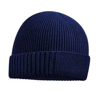 Beechfield - Mütze Technisierter Aufnäher (Marineblau)