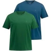 JP1880 T-Shirt T-Shirts Basic 2er-Pack V-Ausschnitt Halbarm (2-tlg)