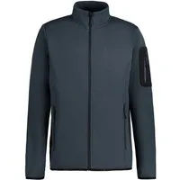 Icepeak Strickfleecejacke Bredstedt Midlayer ohne Kapuze