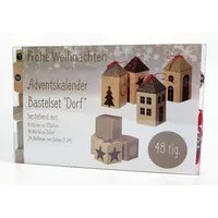 Spetebo befüllbarer Adventskalender Adventskalender mit 24 Boxen zum selber Befüllen (Set, 24-tlg), zum befüllen