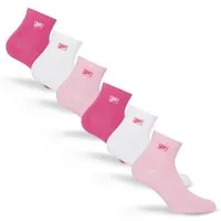 Fila Kurzsocken UNISEX QUARTER PLAIN SOCKS (6 Paar) mit Logo-Schriftzug