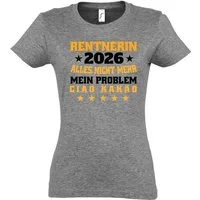 Youth Designz Print-Shirt Rentnerin 2026 Damen T-Shirt mit lustigen Frontprint