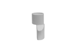 ESS Slim Tube Abgangsbogen nach unten ø 40 mm, STB-04 STB-04
