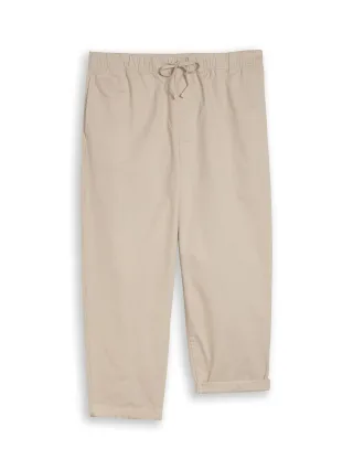 Denim Tom Tailor - TTLOOSE Chino Hose in Ankle-Länge muted grey - Gr. - XL