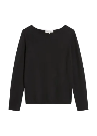 Marc OPolo Casual - Feinstrick-Pullover regular Black - Gr. - S