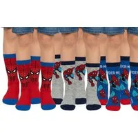 Spiderman Feinsocken SPIDERMAN Socken Set 6 Paar Jungensocken Kindersocken Kinder Strümpfe