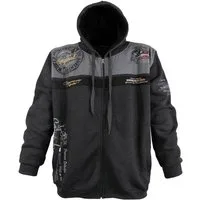 Lavecchia Sweatjacke Lavecchia Herren Sweatshirtjacke LV-2022 (Anthrazit, 3XL) Kapuzensweatjacke
