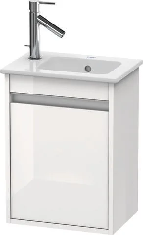 Duravit Ketho Waschtischunterbau wandhängend Weiß Hochglanz 400x285x550 mm - KT6417R2222 KT6417R2222