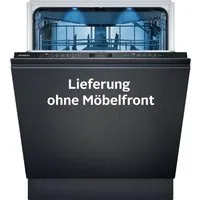 SIEMENS vollintegrierbarer Geschirrspüler iQ500 SN95EX16CE, 14 Maßgedecke, VarioScharnier und glassZone für empfindliche Gläser