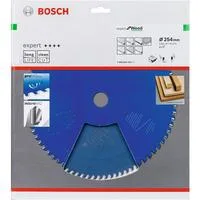 EXPERT Wood Kreissägeblatt, Ø 254mm, 80Z Bohrung 30mm, für Tischkreissägen