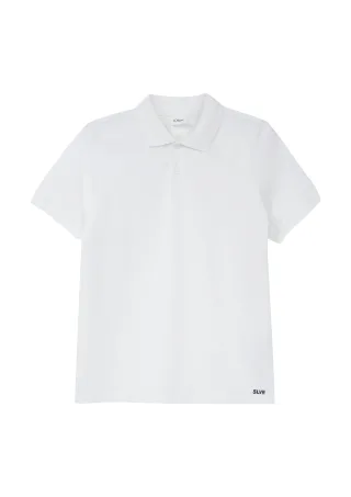 s.Oliver - Polo-Shirt weiß - Gr. - 176