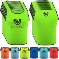German Wear Trainingsleibchen GWLB01 10er Pack (Spar-Set, 10er Pack) 10x German Wear Fußball Leibchen Trainingsleibchen