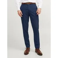 Jack & Jones Anzughose JPRFRANCO Hose mit schmalem Bein und cleanem Look meliert, modisch, slim fit, Kunstfaser