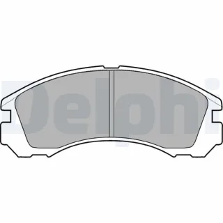Delphi Bremsbel?ge vorne Citroen Mitsubishi Peugeot LP871
