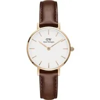 Daniel Wellington Quarzuhr Petite 28 St Mawes RG White