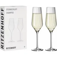 Ritzenhoff Champagnerglas Sternschliff
