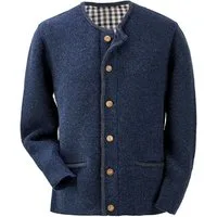Moschen-Bayern Trachtenstrickjacke Trachtenjacke Herren Trachtenstrickjacke Trachtenjanker Strickjacke mit Knopfleiste