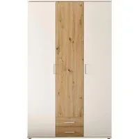Schlafkontor Kleiderschrank Marburg Schrank Garderobe mit Schubladen Schlafzimmerschrank in Top Qualität, in 2 Breiten