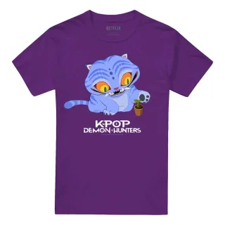 K-Pop Demon Hunters - "Cute" T-Shirt für Herren/Damen Unisex (Violett)