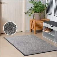 OTTO home Fußmatte Vianne, Schmutzfangmatte Indoor, für Hausflur und Eingangsbereiche, rechteckig, Höhe: 10 mm, Eingangsmatte, rutschfeste Unterseite, meliert, waschbar