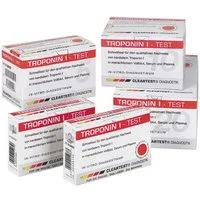 CLEARTEST Troponin-Schnelltest CLEARTEST Troponin I, Schnelltest, 2-tlg., Herzinfarkt-Diagnostik, Troponin Test, Früher Nachweis Herzmuskelschäden, Risikoabschätzung Angina Pectoris
