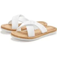 Elbsand Badeschuhe, Badeschlappe, Sommerschuhe, Pantolette,Badelatsche Badepantolette Sandale mit wasserabweisender und ultraleichter Sohle VEGAN