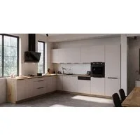 Küchen-Preisbombe Winkelküche SOLANO 290x350 cm Küchenzeile Küchenblock Küche Kaschmir beige Artisan