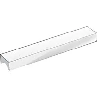 SO-TECH® Möbelgriff Griffleiste GÖTEBORG Aluminium Bohrlochabstände 32 - 320 mm, BA 32 mm Chrom poliert inkl. Schrauben