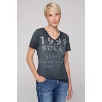 SOCCX V-Shirt mit Baumwolle