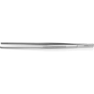 KNIPEX Universalpinzette Edelstahl geriffelt - 926102