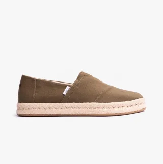 Toms Alpargata Rope 2.0 Herren Espadrilles Olivgrün