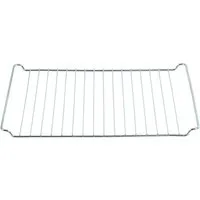 ICQN Backofenrost 422 x 370 mm Gitter, Fettpfanne für Backofen und Herd, Nickel, (1-St), Passend für ELECTROLUX, AEG, IKEA, ZANUSSI, Kratzfest & Rostfrei