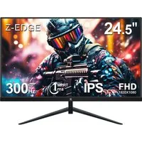 Z-EDGE 24.5" 300Hz (DP) IPS FHD LED 1ms 300cd/m² 16:9 Gaming-Monitor (62,2 cm/24.5 ", 1920 x 1080 px, Full HD, 1 ms Reaktionszeit, 300 Hz, IPS)