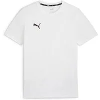 PUMA Trainingsshirt TEAMGOAL CASUALS TEE gerader Abschluss, Kurzarm, für Sportmode, Rundhalsausschnitt