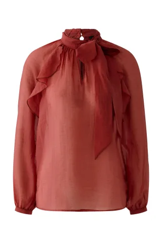 Oui - Bluse baked apple - Gr. - 34