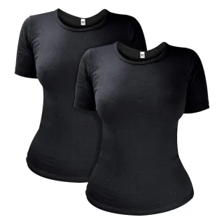 2er Pack Damen Kurzarm Thermooberteil für den Winter