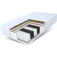 Taschenfederkernmatratze HOME MAX DUO H3 H4 90x200, 140x200, 180x200 cm & weitere Größen, FDM, 25 cm hoch, (komfortable Matratze, Allergiker geeignet), Wendematratze mit zwei unterschiedlich festen Liegeseiten