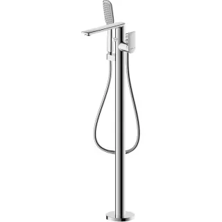 Bravat Milano Freistehende Wannenfüllarmatur 3564222 mit Handbrause, chrom