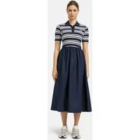Smith & Soul Sommerkleid mit Polo-Kragen und kurzer Knopfleiste